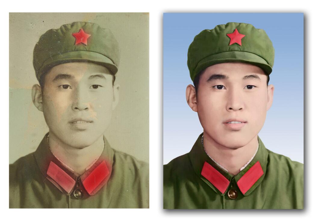 八所镇破损照片修复-18